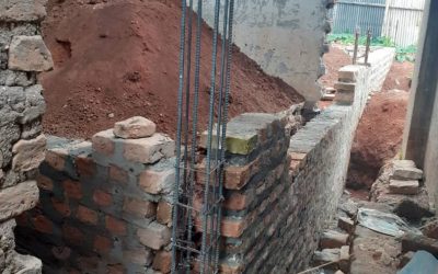 Construction work at Bethel Community Outreach headquarters